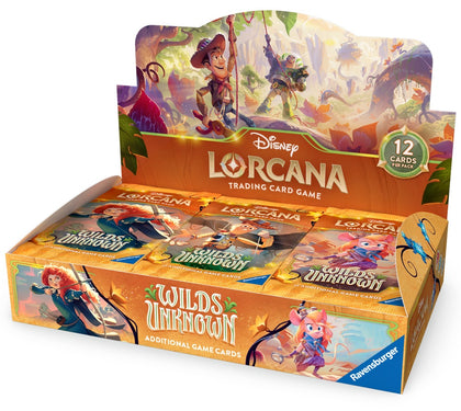 Disney Lorcana Wilds Unknown Booster Box