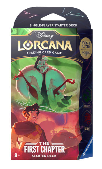 Disney Lorcana The First Chapter Starter Deck Emerald & Ruby - Collector's Avenue