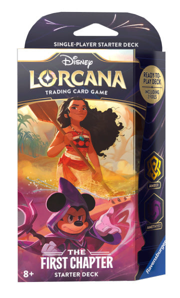 Disney Lorcana The First Chapter Starter Deck Amber & Amethyst - Collector's Avenue