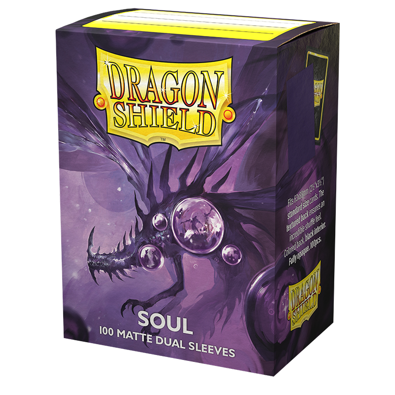 Dragon Shield Dual Matte Standard Size 100 ct. Soul - Collector's Avenue