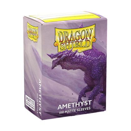 Dragon Shield Matte - standard size - 100 ct. Amethyst