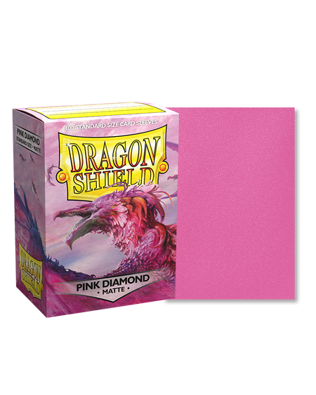 Dragon Shield Matte Standard Size 100 ct. Pink Diamond - Collector's Avenue