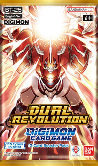Digimon Card Game - BT-25 - Dual Revolution Booster Pack