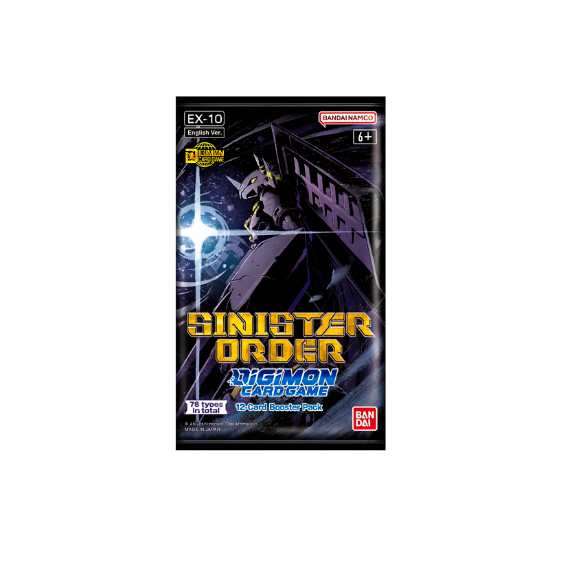 Digimon Card Game - EX-10 - Sinister Order Extra Booster Box Collector's Avenue Digimon Card Game - EX-10 - Sinister Order Extra Booster Box Collector's Avenue