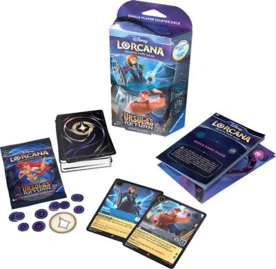 Disney Lorcana Ursula's Return Starter Deck Sapphire & Steel - Collector's Avenue