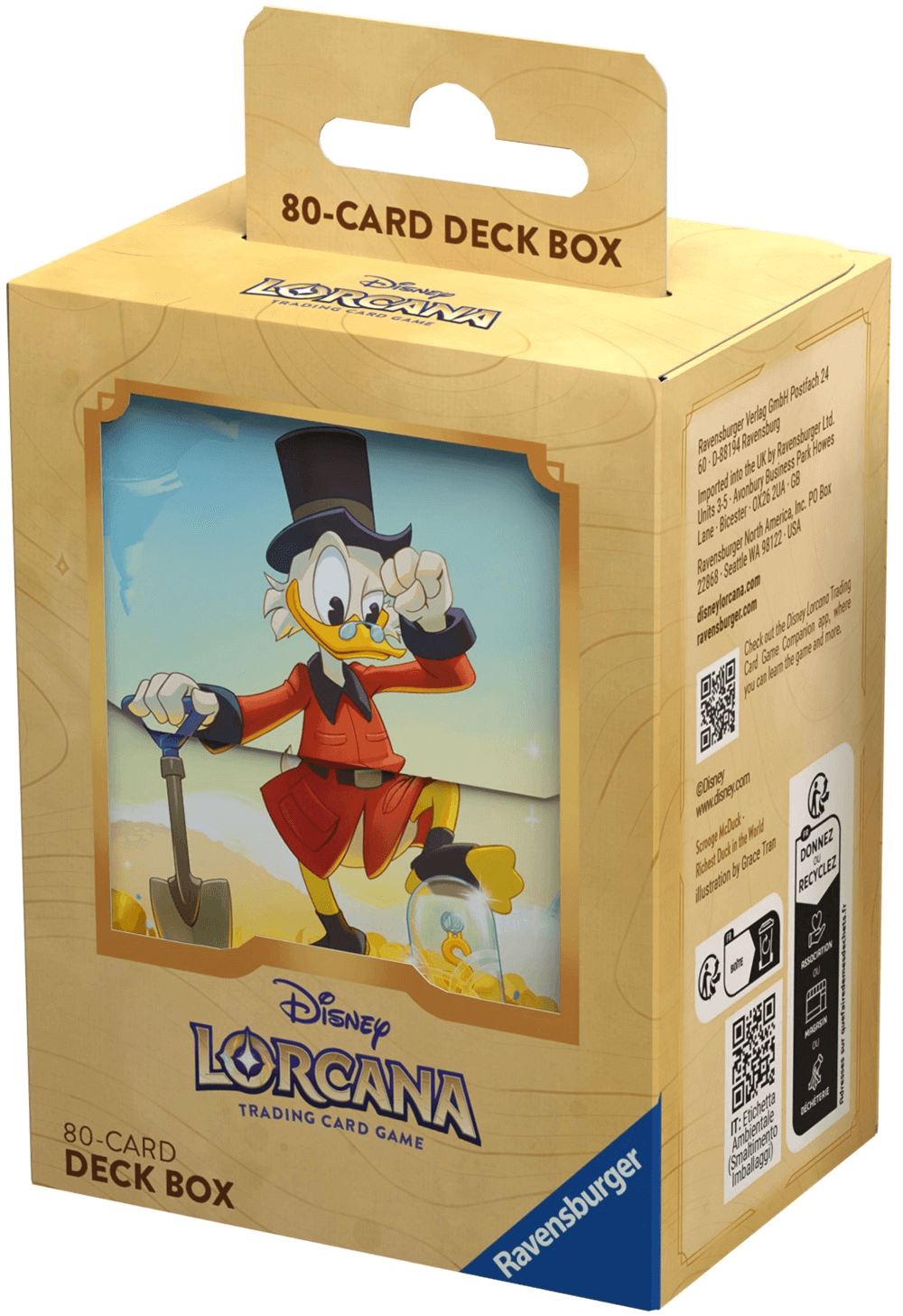 Disney Lorcana - Into The Inklands Deck Box 80ct - Scrooge McDuck - Collector's Avenue