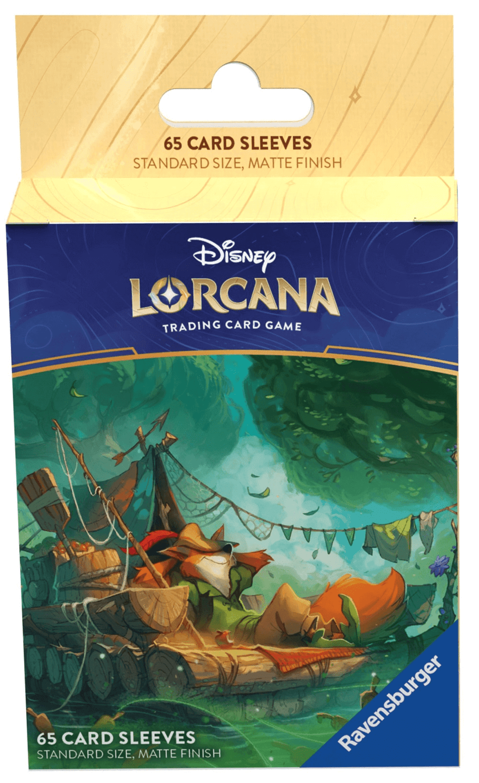 Disney Lorcana - Into The Inklands Sleeves 65ct - Robin Hood - Collector's Avenue