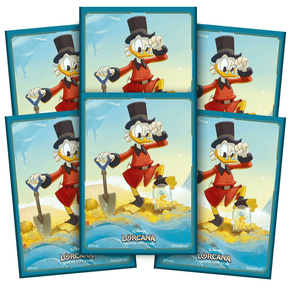 Disney Lorcana - Into The Inklands Sleeves 65ct - Scrooge McDuck - Collector's Avenue