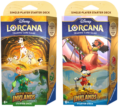 Disney Lorcana - Into the Inklands Starter Deck Set of 2 - Collector's Avenue