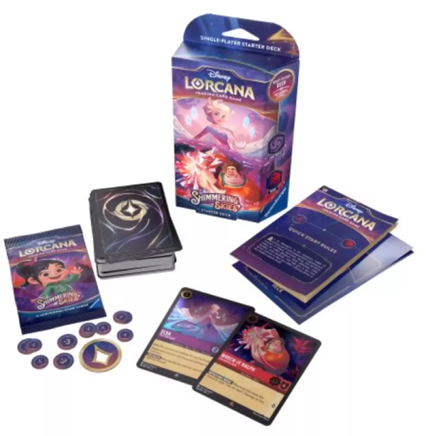 Disney Lorcana: Shimmering Skies - Amethyst & Ruby Starter Deck - Collector's Avenue