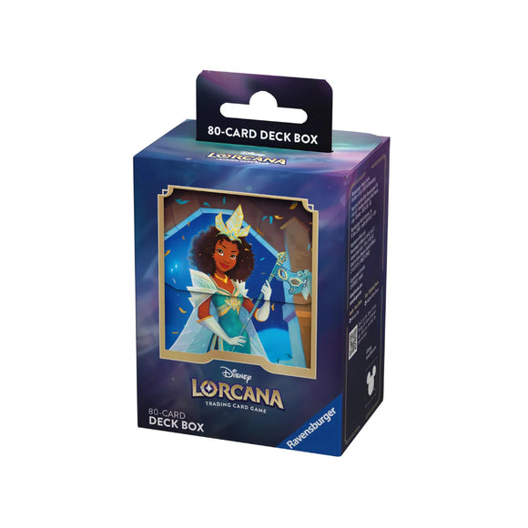 Disney Lorcana Shimmering Skies Deck Box 80ct Tiana