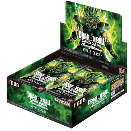 Dragon Ball Super Fusion World FB06 Rivals Clash Booster Box