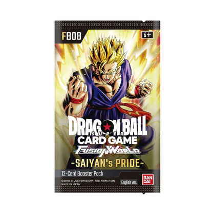 Dragon Ball Super Fusion World FB08 Saiyan's Pride Booster Pack