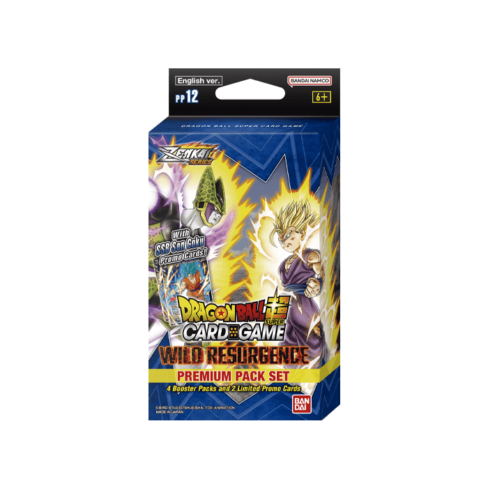 Dragon Ball Super Zenkai Series 4 Wild Resurgence Premium Pack Set - Collector's Avenue