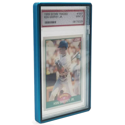 EVORETRO Magnetic Slab Case For Standard PSA & CGC Blue