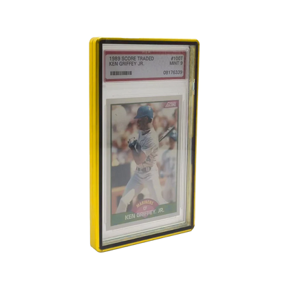 EVORETRO Magnetic Slab Case For Standard PSA & CGC Yellow