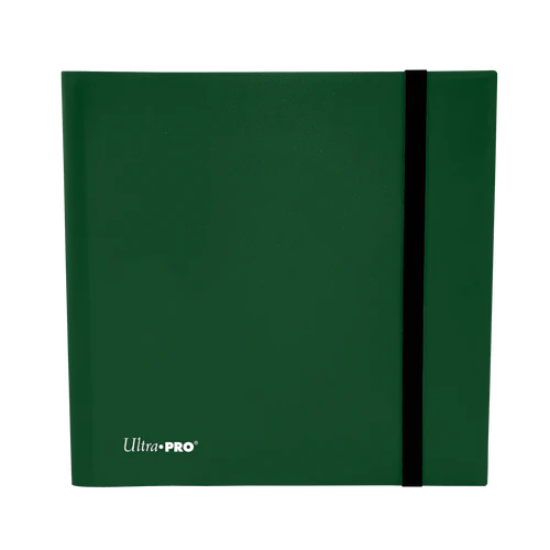 Ultra PRO 12-Pocket Eclipse PRO-Binder Forest Green - Collector's Avenue