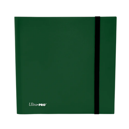 Ultra PRO 12-Pocket Eclipse PRO-Binder Forest Green - Collector's Avenue