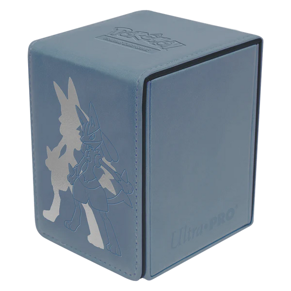 Ultra PRO Pokemon Elite Series Lucario Alcove Flip Deck Box