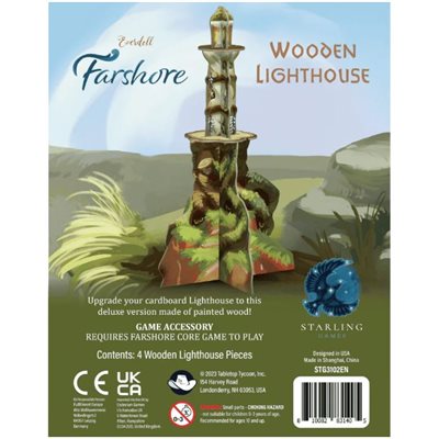 Everdell Farshore Wooden Lighthouse - Collector's Avenue