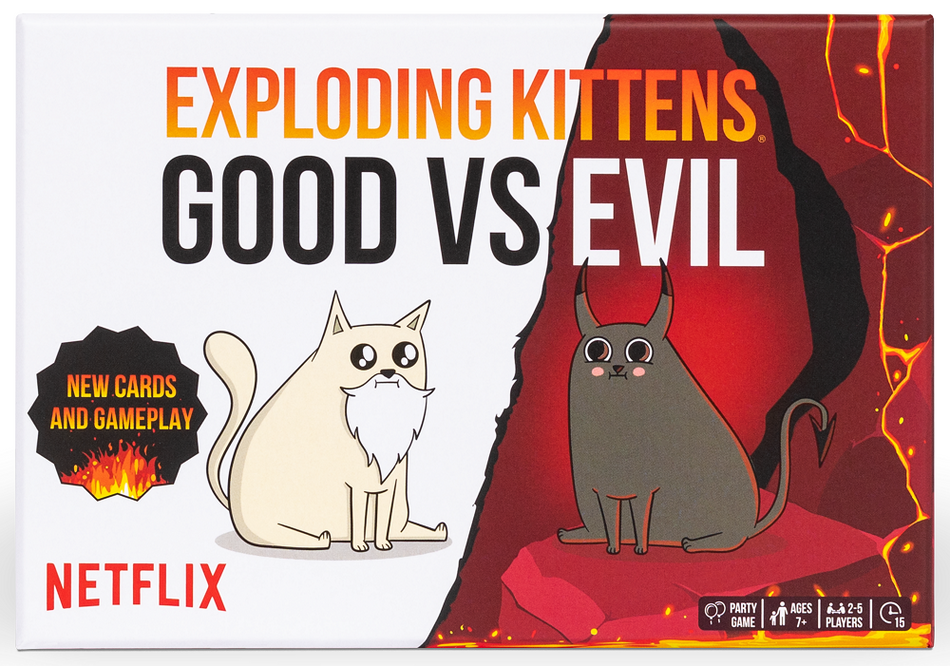 Exploding Kittens Good Vs Evil - Collector's Avenue