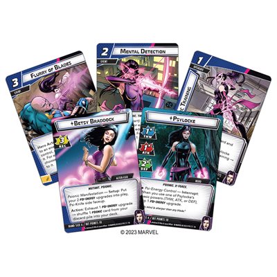 Marvel Champions LCG Psylocke Hero Pack - Collector's Avenue