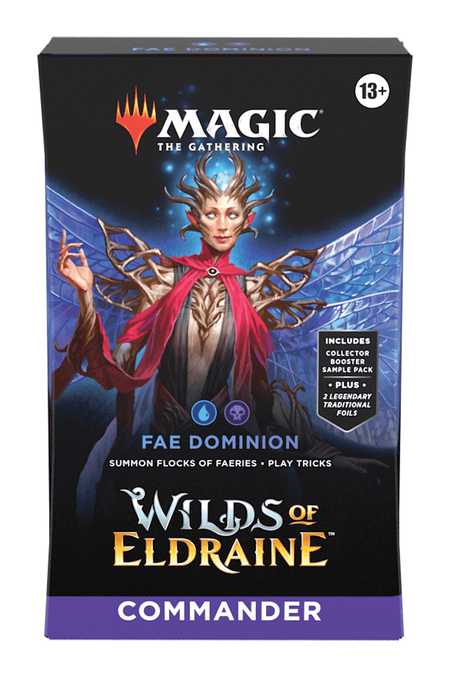 Mtg Magic The Gathering Wilds of Eldraine Commander Deck - Fae Dominion - Collector's Avenue