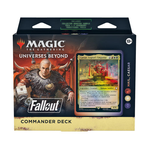 MTG Magic The Gathering Fallout Commander Deck Hail, Caesar - Collector's Avenue