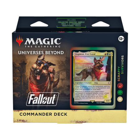 MTG Magic The Gathering Fallout Commander Deck Scrappy Survivors - Collector's Avenue