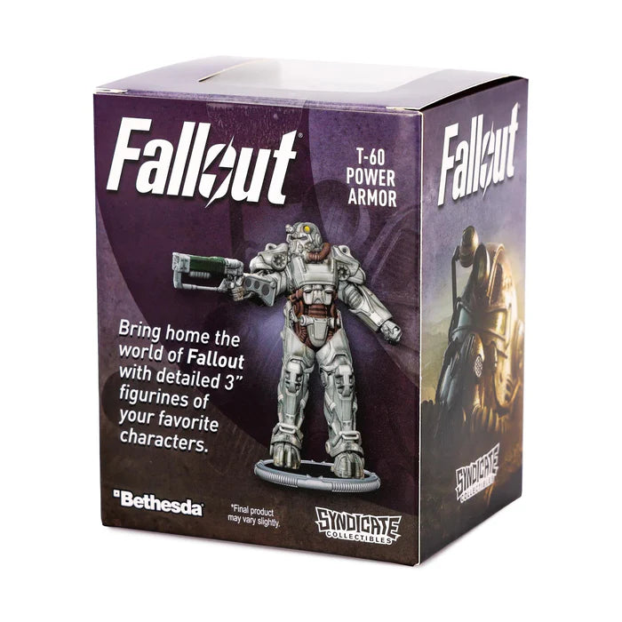 Fallout 3 Figure Syndicate Fallout T-60 Power Armor 3 Inch Figure – Collector's Avenue