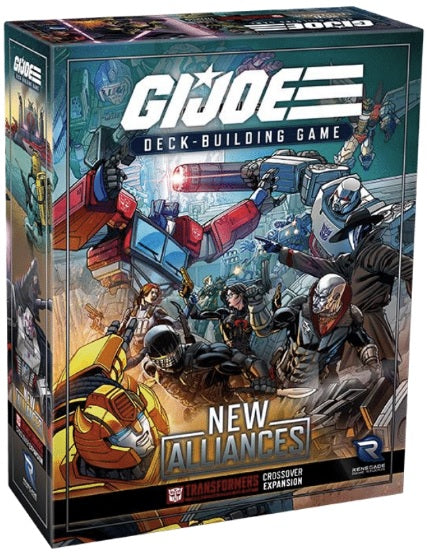 G.I. Joe Deck-Building Game New Alliances A Transformers Crossover Expansion
