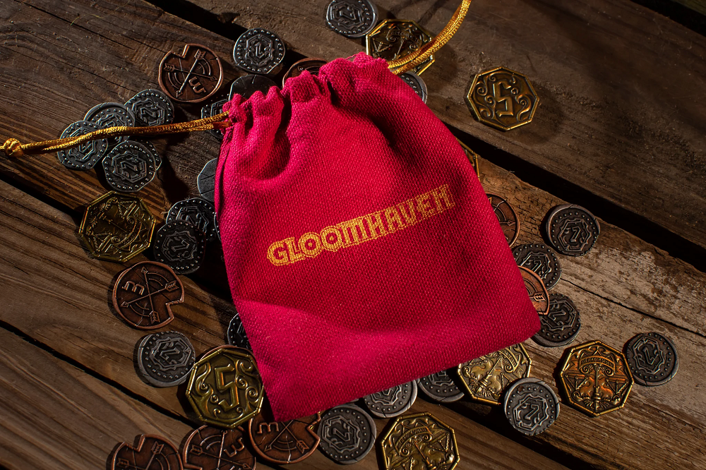 Gloomhaven Metal Coin Upgrade - Collector's Avenue