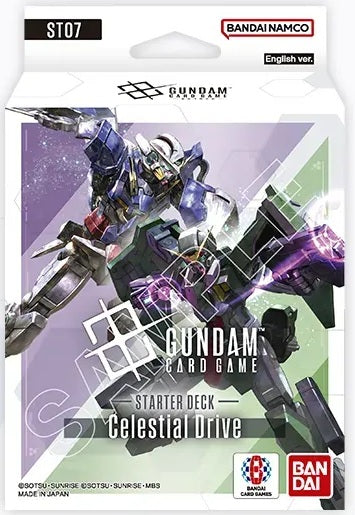 Gundam Card Game - Starter Deck - ST-07 - Celestial Drive