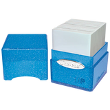 Ultra PRO Satin Cube Deck Box Glitter Blue - Collector's Avenue