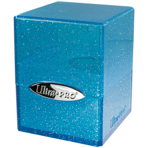 Ultra PRO Satin Cube Deck Box Glitter Blue - Collector's Avenue