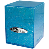 Ultra PRO Satin Cube Deck Box Glitter Blue - Collector's Avenue