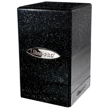 Ultra PRO Deck Box - Satin Tower Glitter Black