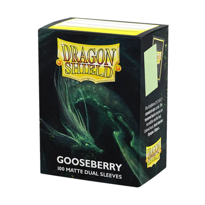 Dragon Shield Dual Matte Pastels Standard Size 100 ct. Gooseberry