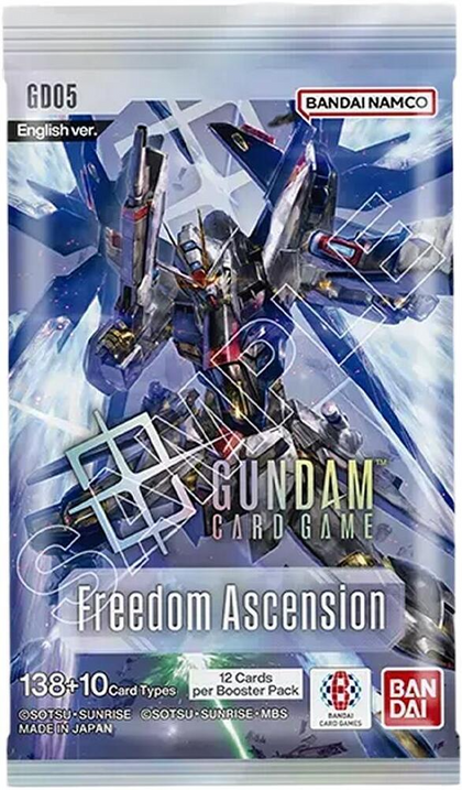 Gundam Card Game - Freedom Ascension GD-05 - Booster Pack