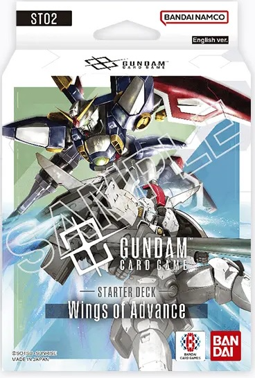 Gundam Card Game - Starter Deck - ST-02 - Wings of Advance