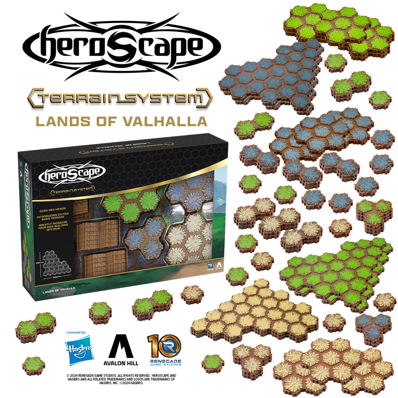 Heroscape Landa Of Valhalla Terrain Expansion - Collector's Avenue