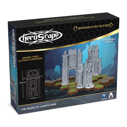 Heroscape The Ruins At Laur's Edge Terrain Expansion