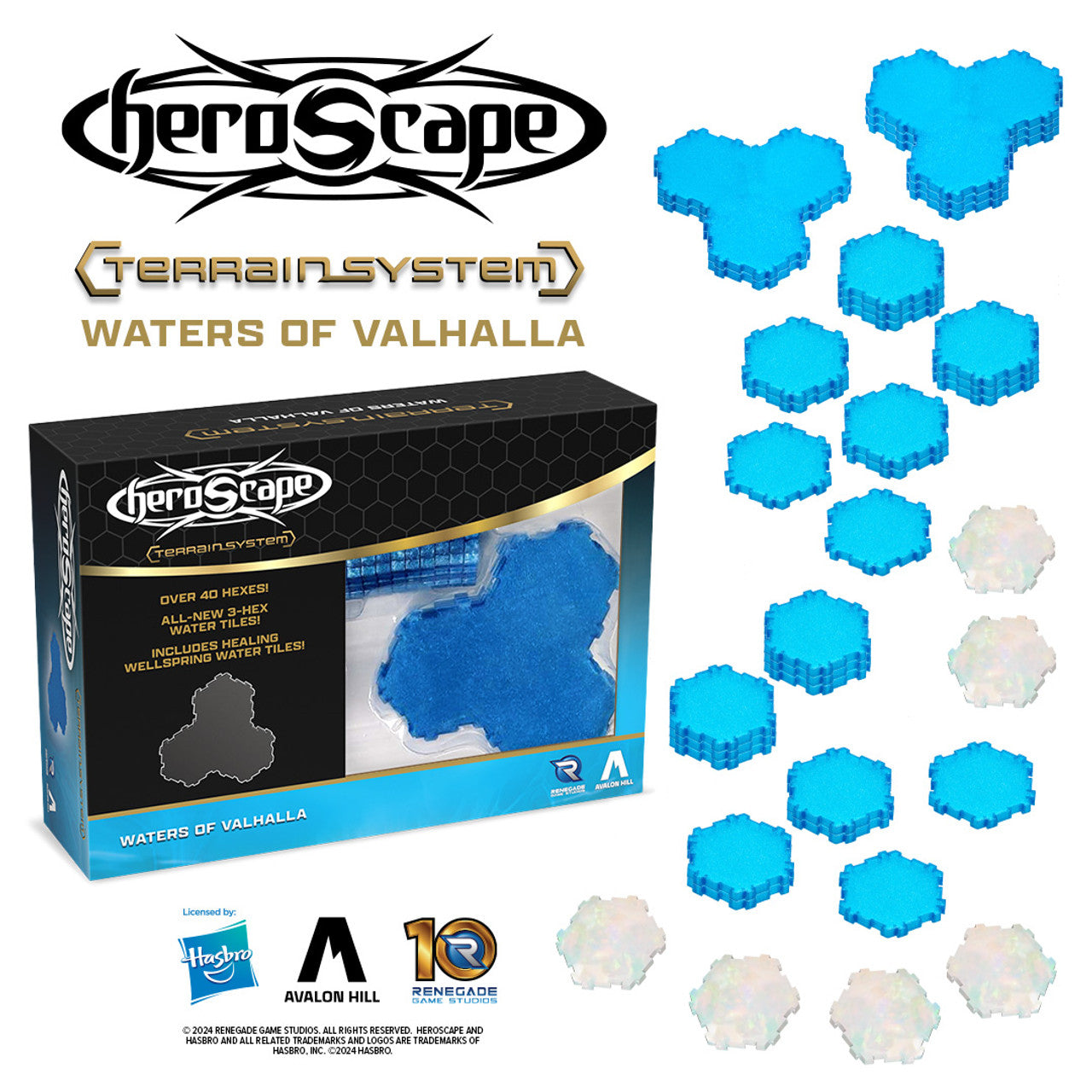 Heroscape Waters Of Valhalla Terrain Expansion - Collector's Avenue