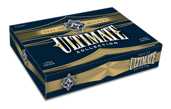 2022-23 Upper Deck Ultimate Collection Hockey Hobby Box Master Case (16 Boxes)