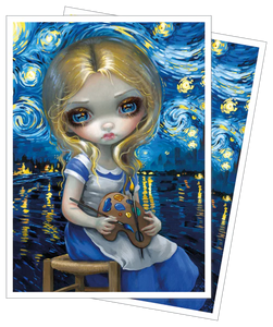 Ultra PRO Apex Deck Protector Sleeves 105ct - Jasmine Becket-Griffith Alice in The Starry Night - Collector's Avenue