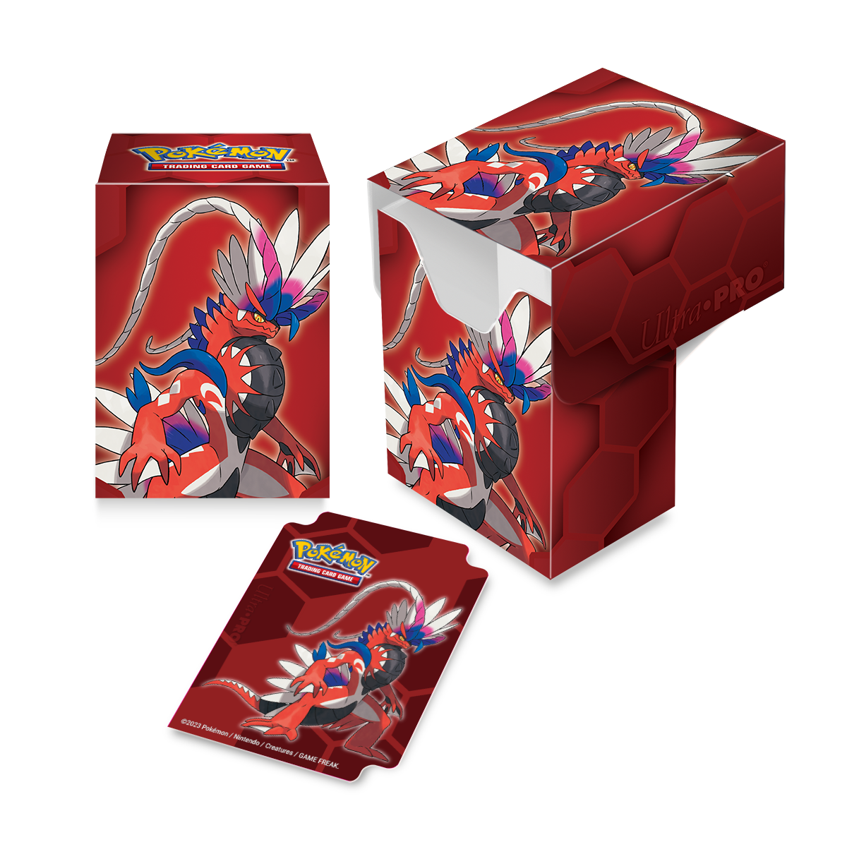 Pokemon Koraidon Full View Ultra PRO Deck Box - Collector's Avenue