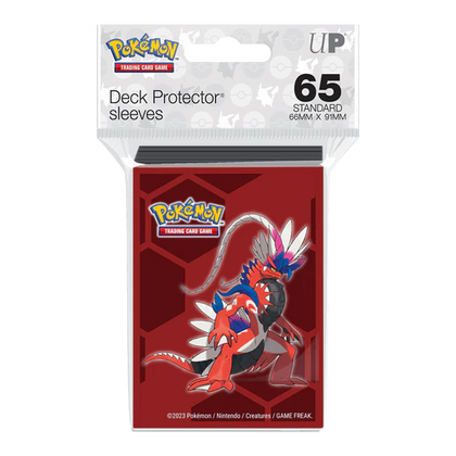 Pokemon Ultra PRO Koraidon Standard Deck Protector Sleeves 65ct