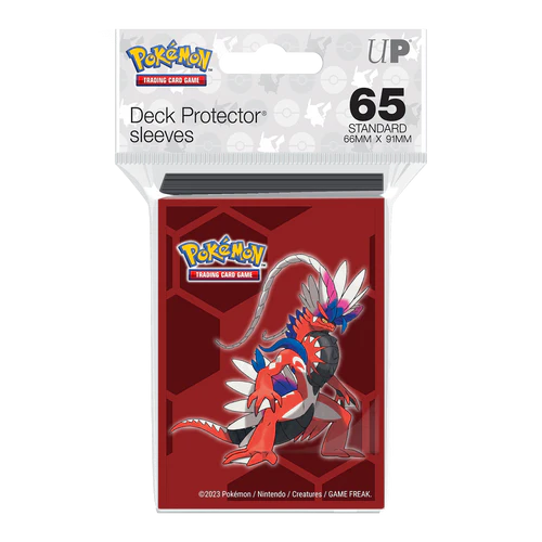 Pokemon Ultra PRO Koraidon Standard Deck Protector Sleeves 65ct