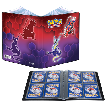 Pokemon Koraidon & Miraidon Ultra PRO 4-Pocket Portfolio - Collector's Avenue