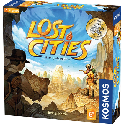 Lost Cities Card Game With 6th Expedition